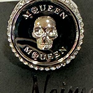 Alexander McQueen Silver Skull ring